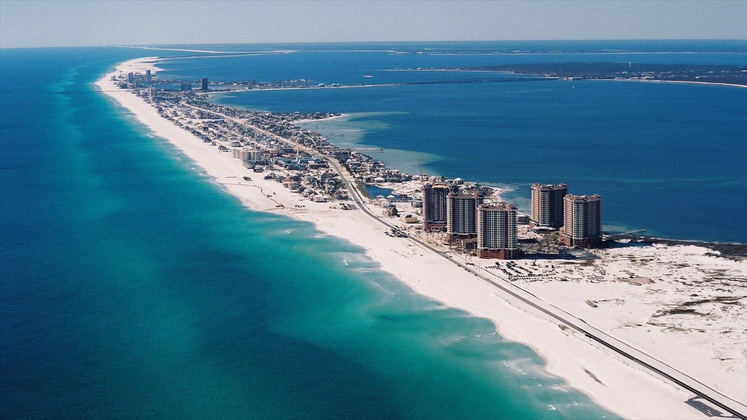 Pensacola Beach Arial Photo